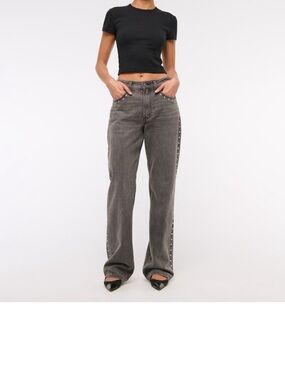 Abercrombie & Fitch studded jeans